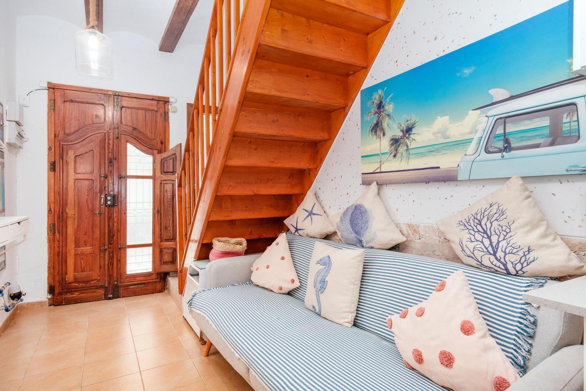 La Casita Azul De La Playa Apartment บาเลนเซีย ภายนอก รูปภาพ